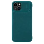 Nillkin Qin Pro Plain Leather + Cloth case for Apple iPhone 14 Plus (iPhone 14+) 6.7 (2022) order from official NILLKIN store